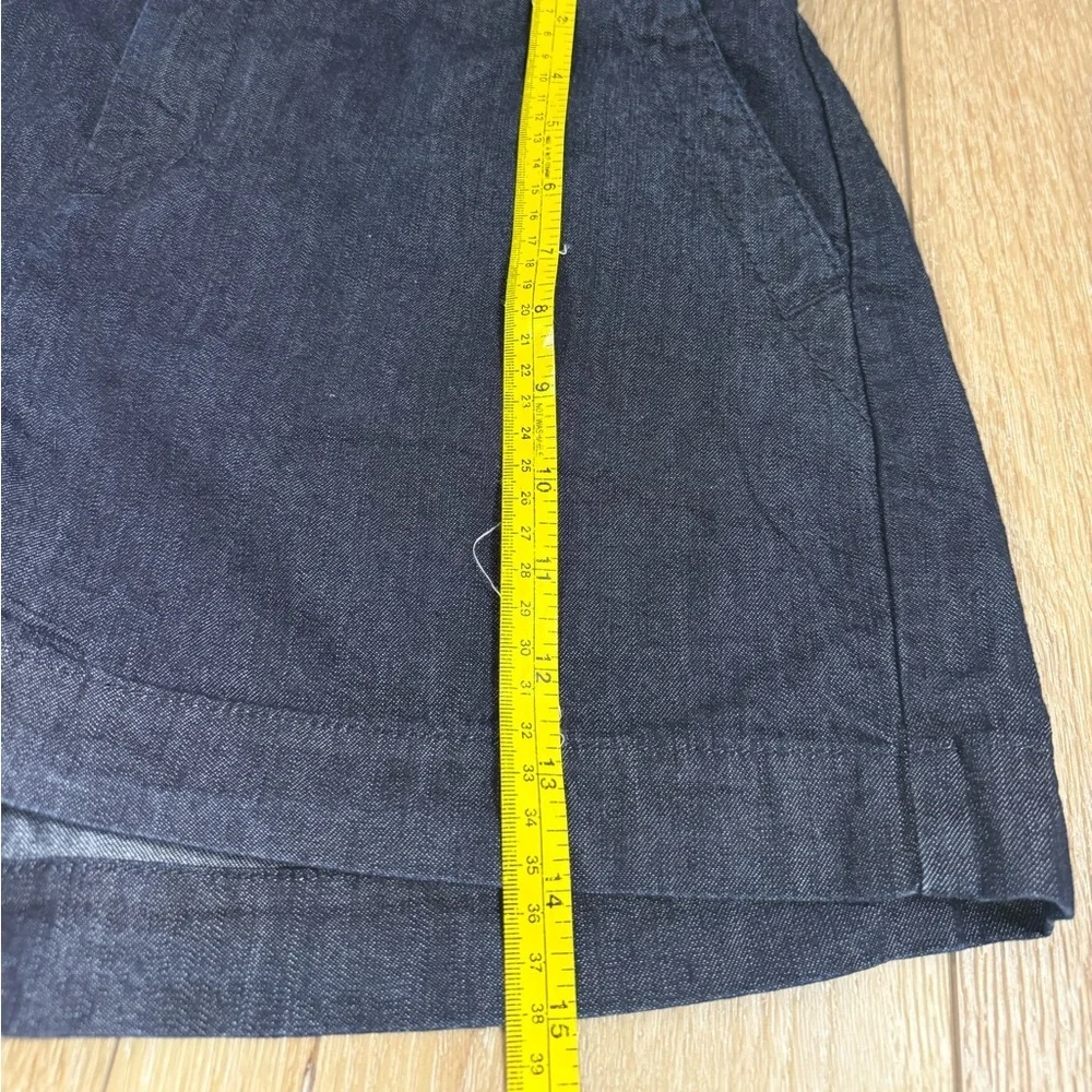Ann Taylor Loft High Rise Dark Wash Blue Denim Jean Shorts Women 31/12